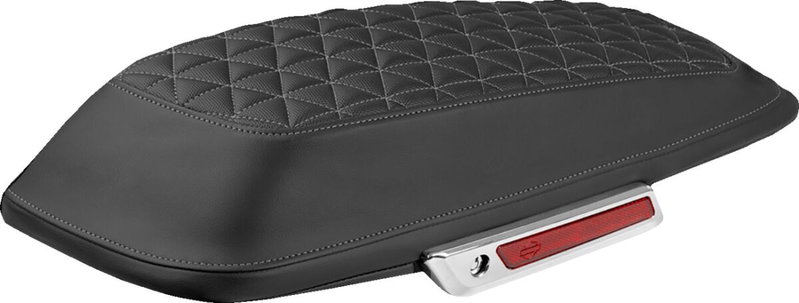 COVER SADDLEBAG TG GRY STITCH