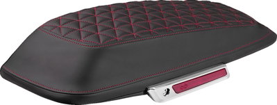 COVER SADDLEBAG TG RED STITCH