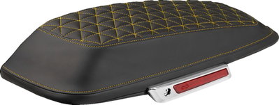 COVER SADDLEBAG TG GLD STITCH