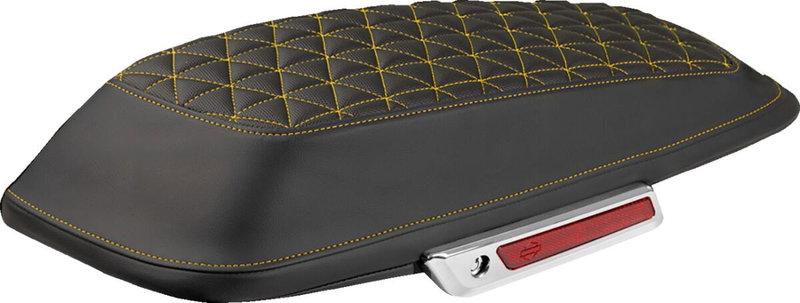 COVER SADDLEBAG TG GLD STITCH