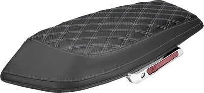 COVER SADDLEBAG CF LS SLV STIT