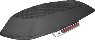 COVER SADDLEBAG CF LS GRY STIT