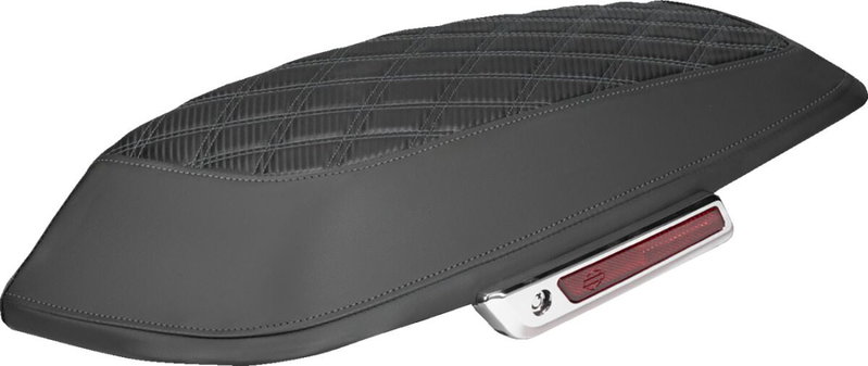 COVER SADDLEBAG CF LS GRY STIT