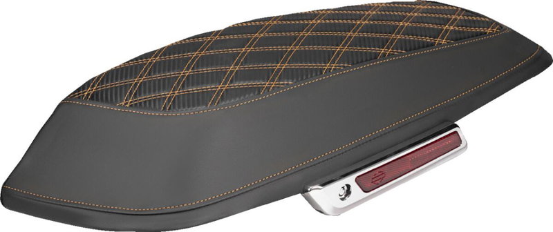 COVER SADDLEBAG CF LS ORG STIT