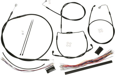 CONTROL CABLE KIT XR BLK