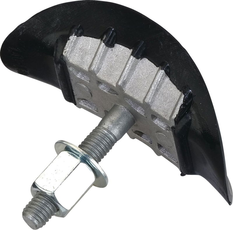 RIM LOCK RUBBER COATED ALUMINU