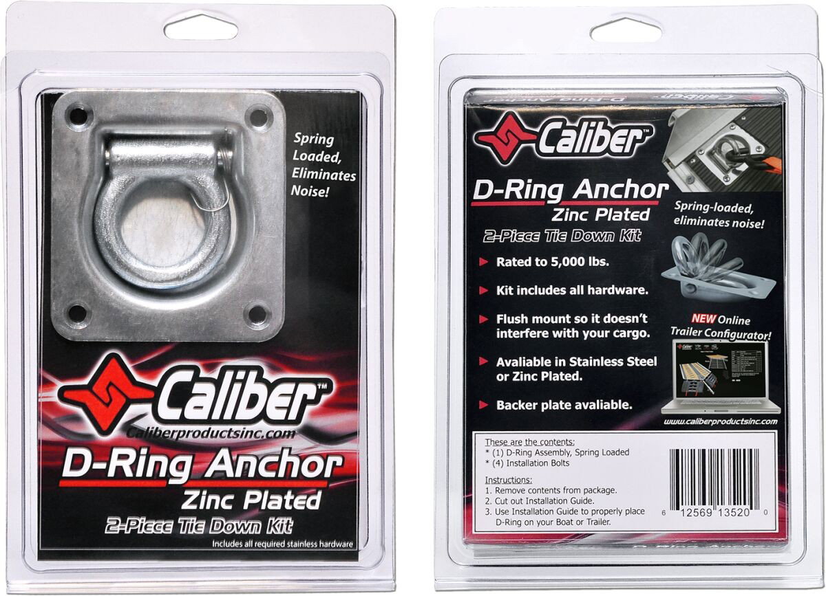 D-RING ZINC STEEL