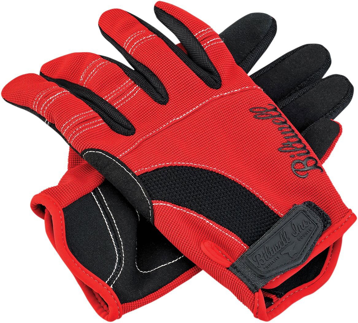 GLOVES MOTO R/B/W XS