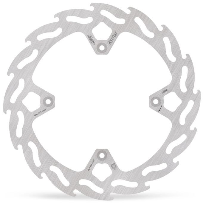BRAKE DISC FLAME FIXED REAR DE