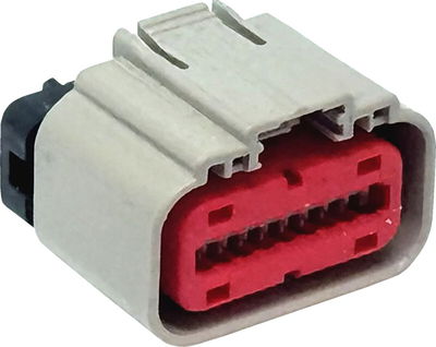 CONNECTOR FEMALE W/TERM 18-POS
