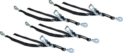 UTV TIE DOWN PACK 2X8' RTCHET
