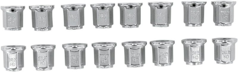 LUG NUT CHR 12MM FLAT 16P