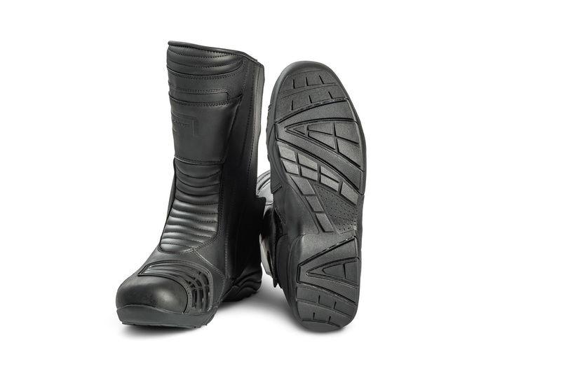 Lindstrands Stövel Sport-Touring skinn, svart 45
