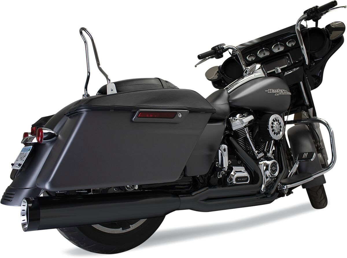 EXHAUST 2:1 M8 FL BLK