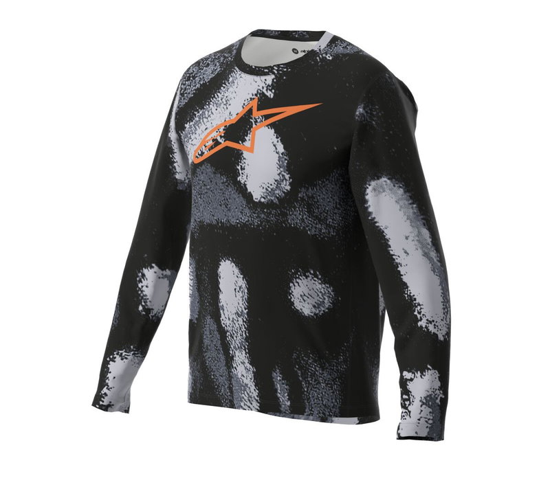 JERSEY LS A-DURA RIDE BLACK CA