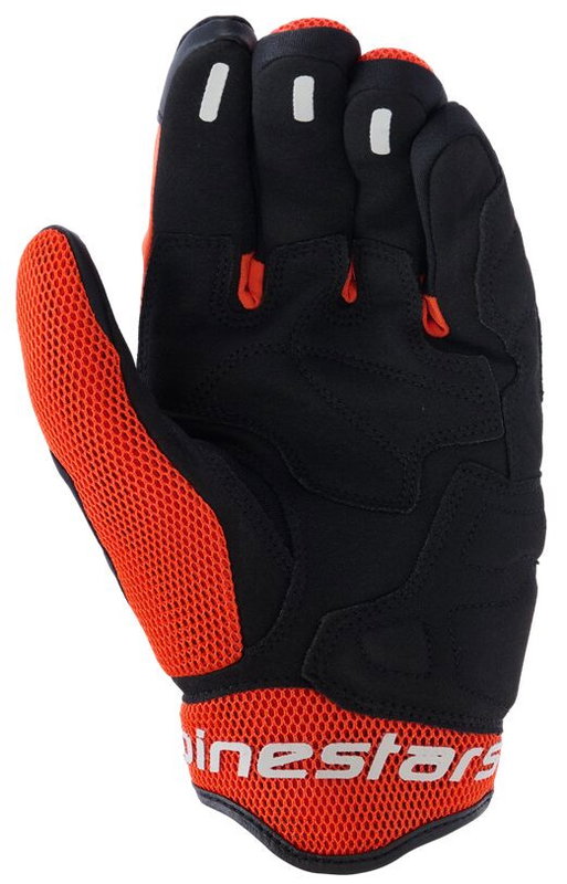 GLOVES MOGRESS AIR BLACK/RED L