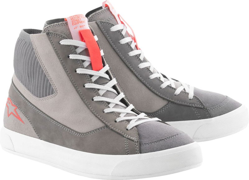 SHOE STATED GRY/RD/WHT 8