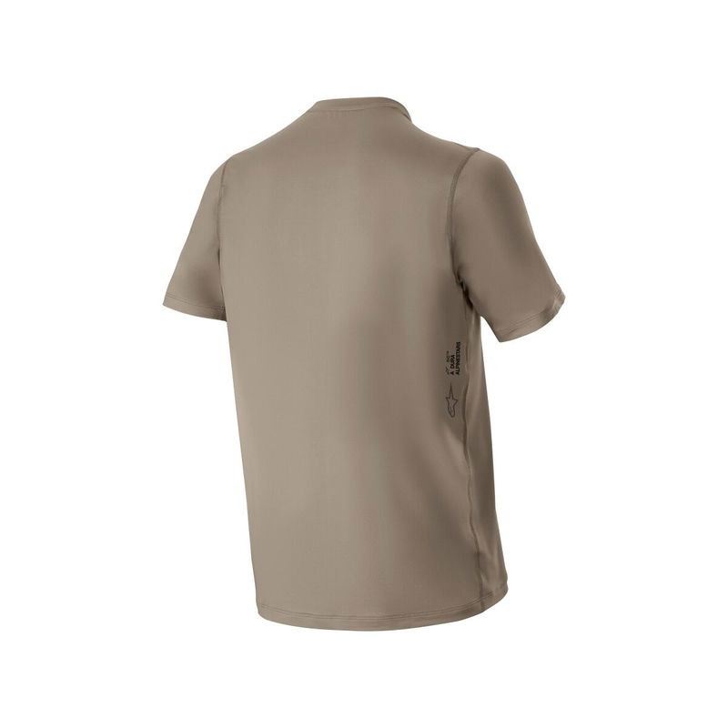JERSEY SS A-DURA BROWN L
