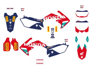 GRAPHIC KIT REP HRC 25 CRF 450