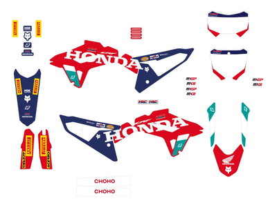 GRAPHIC KIT REP HRC 25 CRF 450