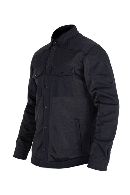 MOTOSHIRT AERO MESH BLACK XL