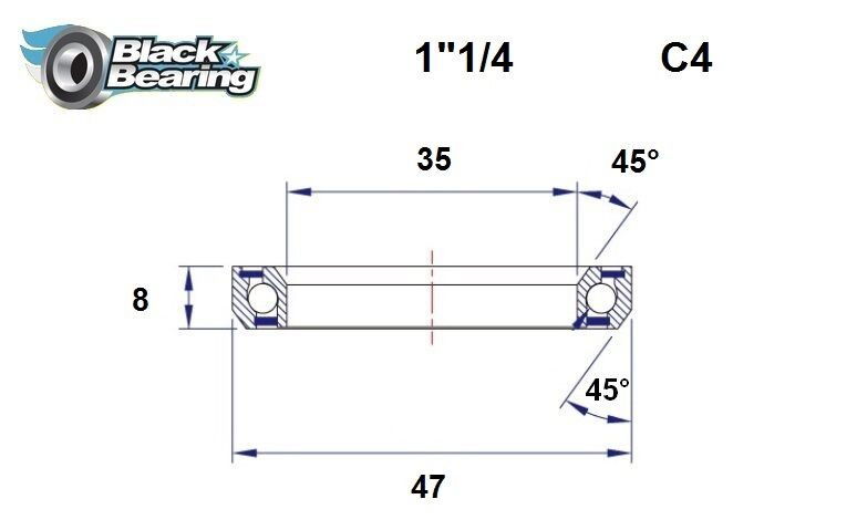 HB 35X47X8MM 45 /45