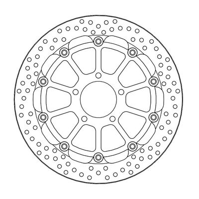 BRAKE DISC HALO RACE FRONT GSX