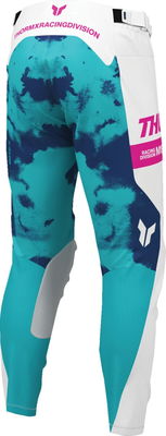 PANT LAUNCHMODE BLEACH WHT/AQ