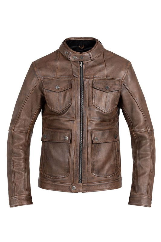 JACKET DRIFTER LEATHER BROWN 3