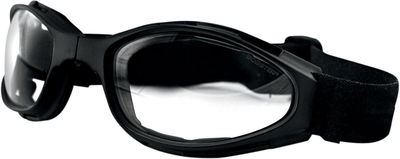 GOGGLE CROSSFIRE BLACK W/ CLEA