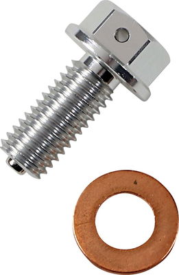 DRAIN PLUG MAGNETIC SLVR