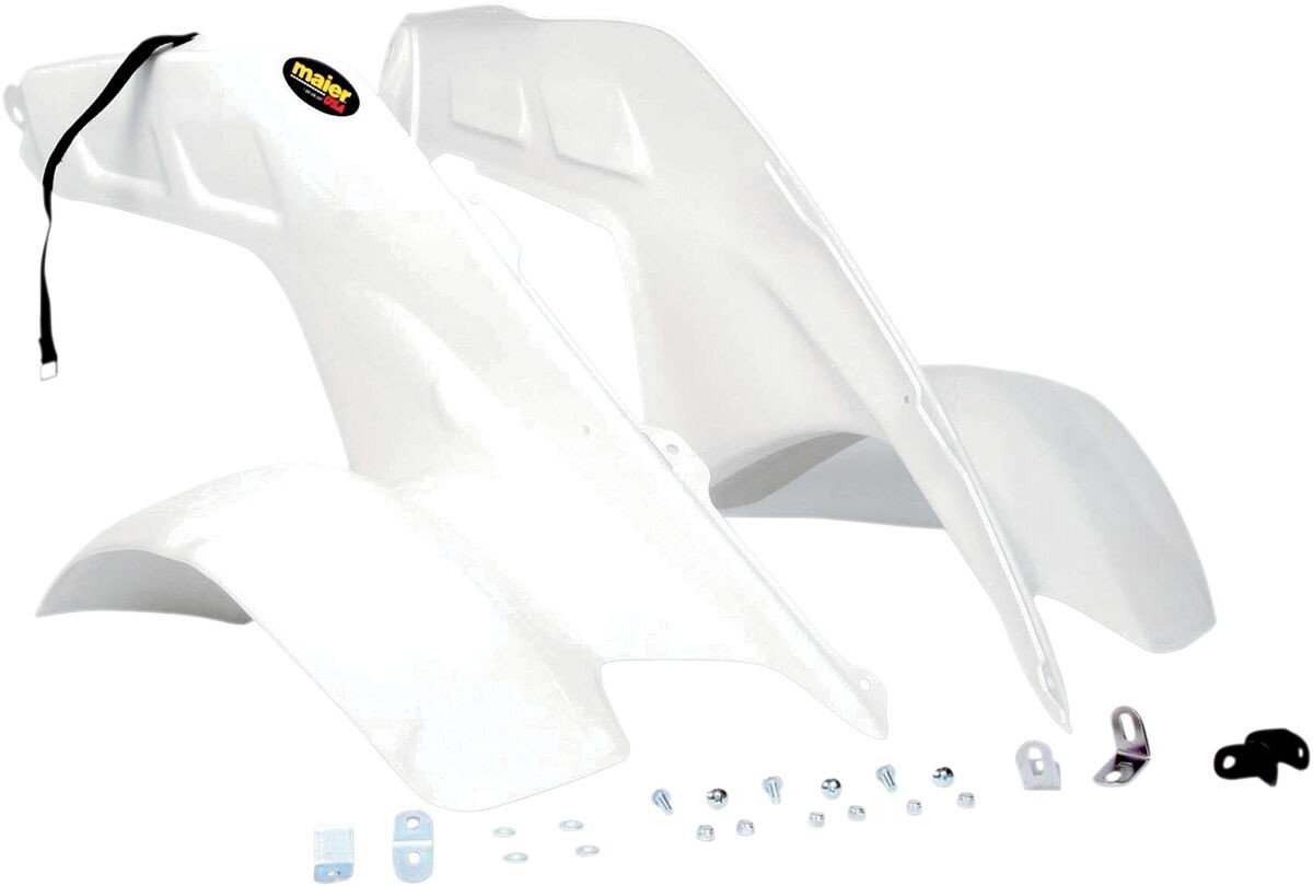 ATV FENDER FRNT PR WHITE