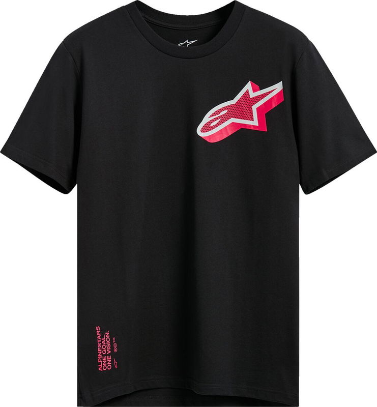 TEE SS CSF SHADED BLACK L