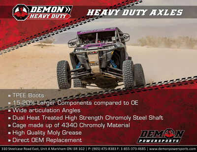 HEAVY DUTY AXLE