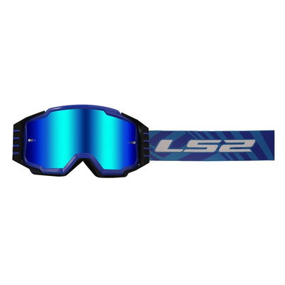 GOGGLE LS2 CHARGER PRO IRIDIUM LINS Onesize Blå