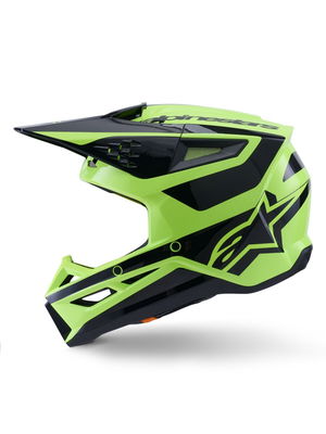 HELMET SM3 HEAT YEL/BLACK 2X
