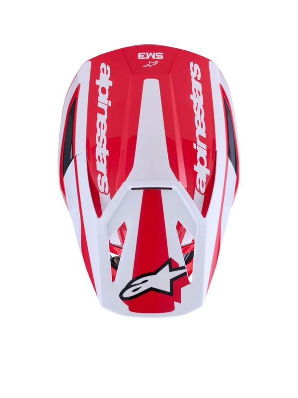 HELMET SM3 HEAT RED/WH/BLK XL