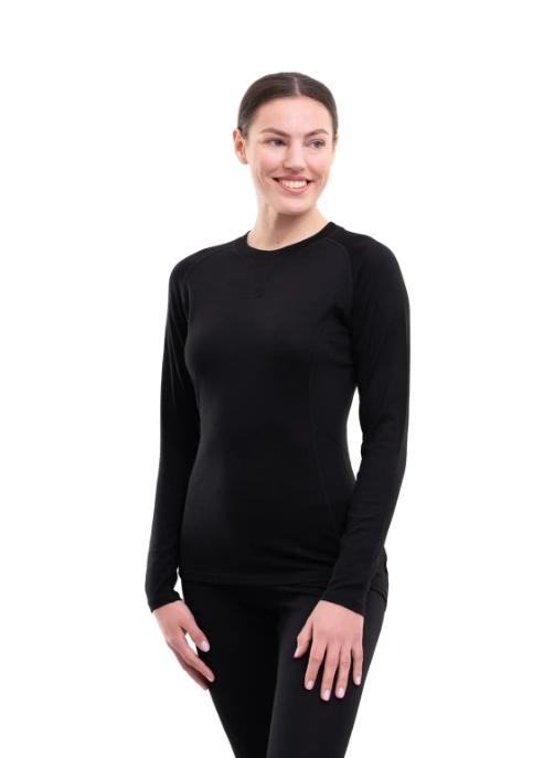 RUKKA WOOL-R LADY SHIRT Svart L