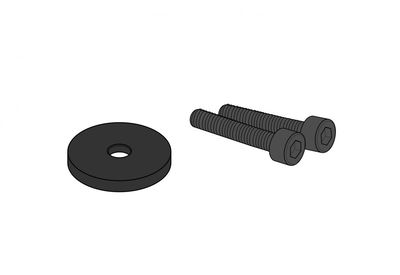 ADAPTER BACK MIRROR BLACK