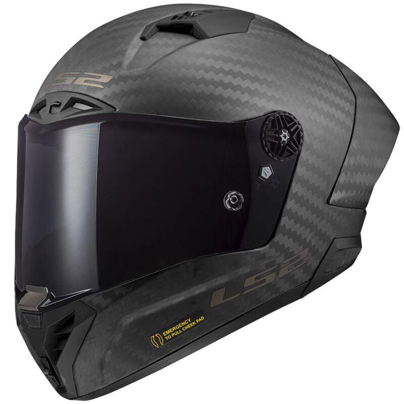 HJÄLM LS2 FF805 THUNDER CARBON GP AERO L