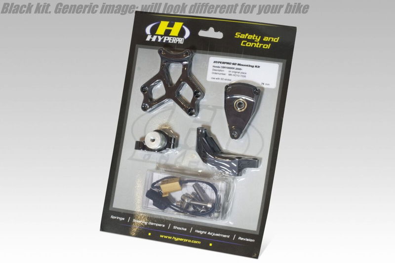SD MOUNT. KIT BLACK BMW R12 NI