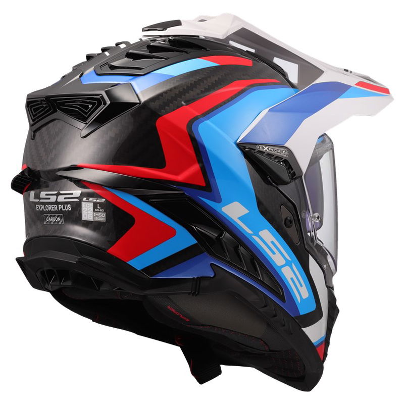 HJÄLM LS2 MX701 EXPLORER CARBON M