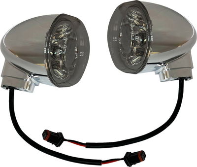 Light Rear Turn Signal Chrome