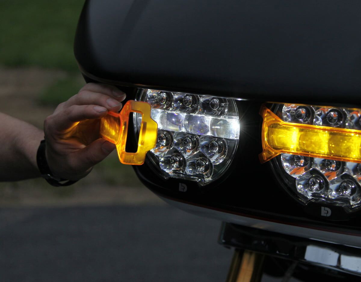 D14 X-LENS AMBER DENALI LOGO