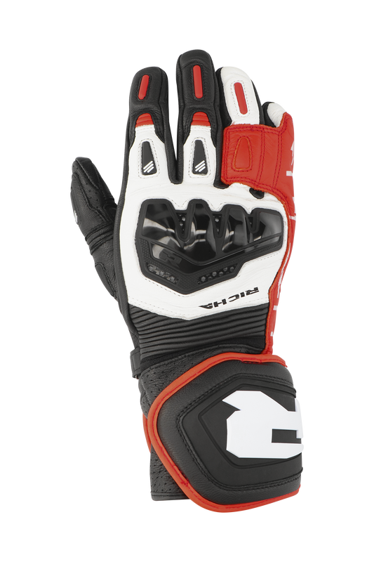 STRADALE GLOVES red/white 3XL