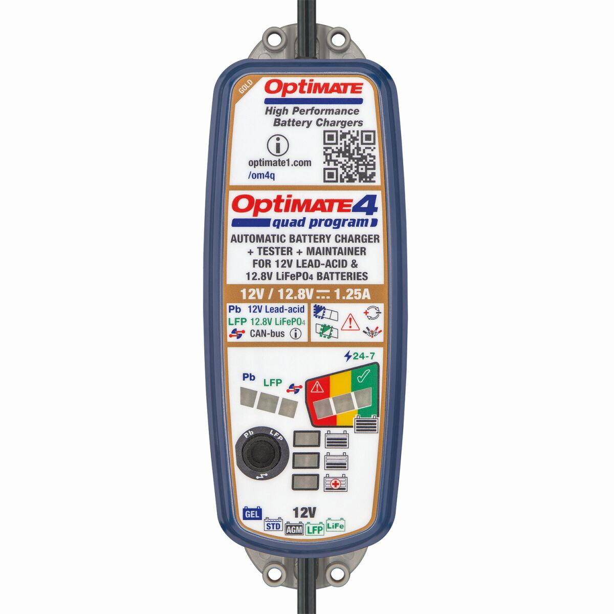 CHARGER OPTIMATE 4 QUAD