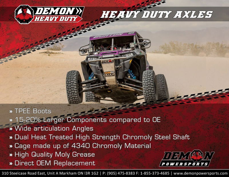 HEAVY DUTY AXLE