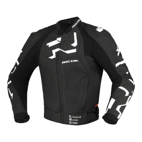 STRADALE LEATHER JACKET SVART 46