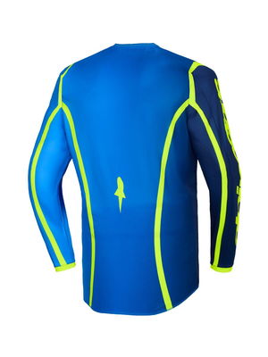 JERSEY FLUID APEX BLUE/YEL M