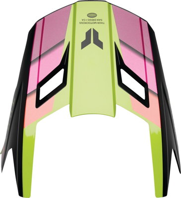 VISOR KIT YOUTH FLEET DEFY BK/